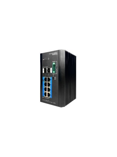 Utepo 10 prievadų komutatorius UTP7310S-PSD su PoE ir 2.5GBASE-X SFP (PRAM.BE MAIT.)
