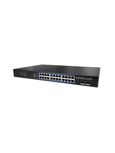 Utepo komutatorius 24 PoE 1 Gb + 2-XSFP Gb, UTP3324S-PSB250-M0
