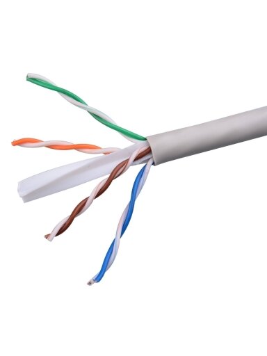 UTP kabelis STEINMARK behalogeninis CAT6 (305m) (vidaus)