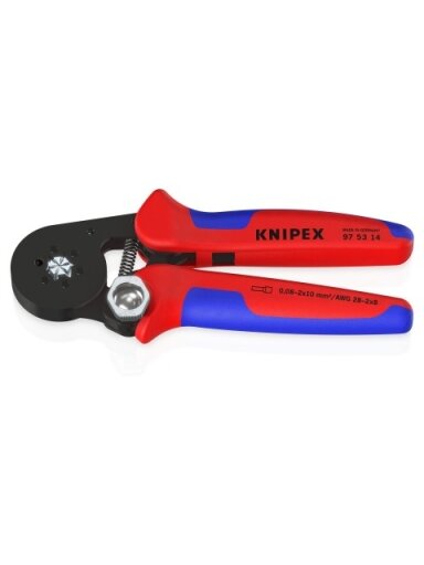 Užspaudimo replės KNIPEX 975314 (0.08-16mm arba 2x10mm)