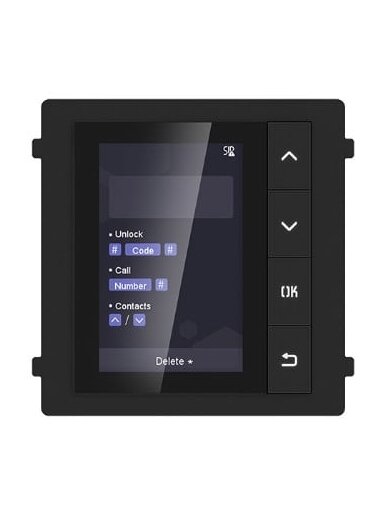 Vaizdo telefonspynės modulis Hikvision DS-KD-DIS