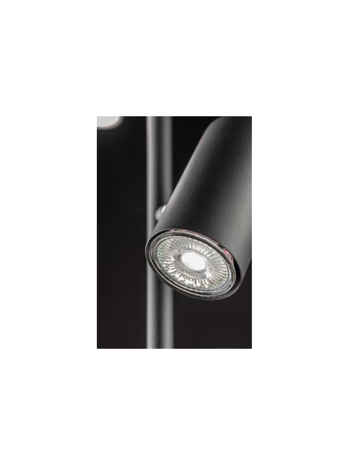 VENETO šviestuvas pastatomas (juodas, 20W, 3xGU10, IP20) GTV LP-VEN20W-10