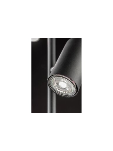 VENETO šviestuvas pastatomas (juodas, 20W, 3xGU10, IP20) GTV LP-VEN20W-10