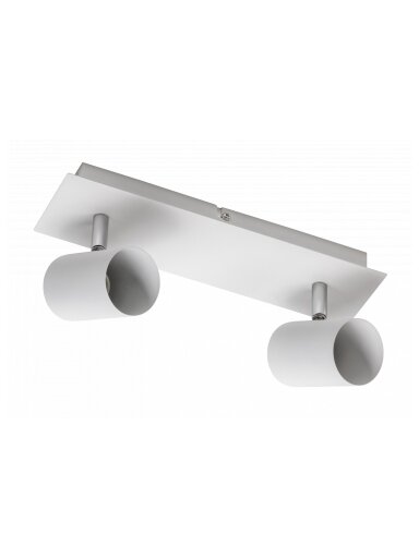 VENETO šviestuvas prie sienos (baltas, 20W, 2xGU10, IP20) GTV OS-VEN20WO2-00