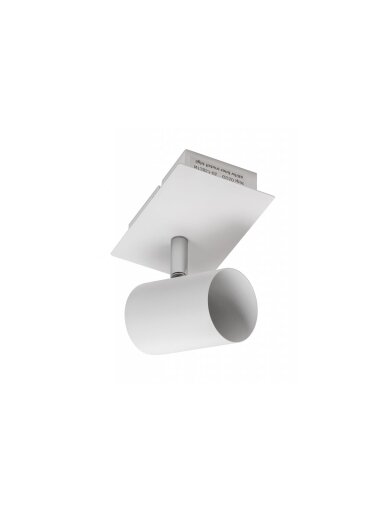 VENETO šviestuvas prie sienos (baltas, 20W, GU10, IP20) GTV OS-VEN20WO1-00