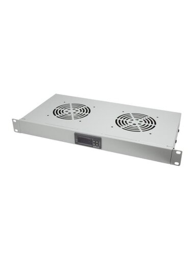 Ventilatorių 19" blokas 1U pakabinamai spintai