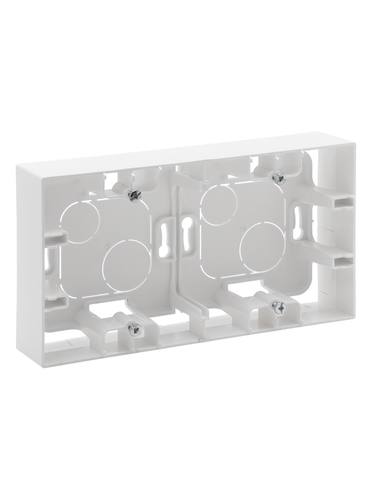 Virštinkinė dėžutė Niloe Step Legrand 863198 (balta, 2 mod.) Virštinkinė dėžutė Niloe Step Legrand 863198 (balta, 2 mod.)