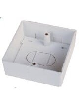 Virštinkinė paskirstymo dėžutė RJ45 keystone lizdams 86x86x32mm