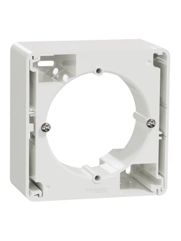 Virštinkinė dėžutė 1 vietos Schneider Electric Sedna Design SDD111901 (balta)