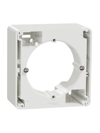 Virštinkinė dėžutė 1 vietos Schneider Electric Sedna Design SDD111901 (balta)
