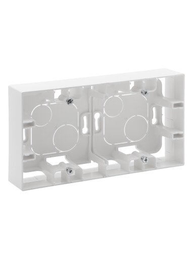 Virštinkinė dėžutė Niloe Step Legrand 863198 (balta, 2 mod.)