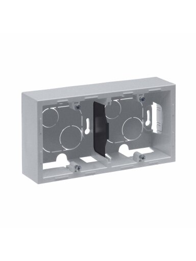 Virštinkinė dėžutė SUNO Legrand 721395 (2 mod., aliuminis)