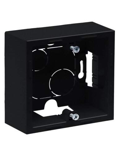 Virštinkinė dėžutė SUNO Legrand 721494 (juoda, 1 mod.)