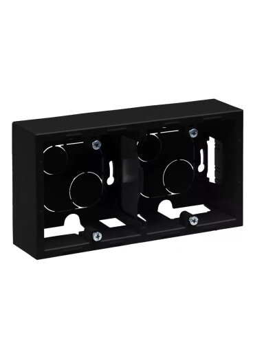 Virštinkinė dėžutė SUNO Legrand 721495 (juoda, 2 mod.)