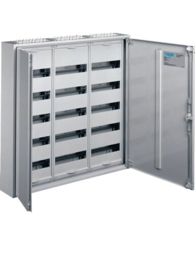 Virštinkinis modulinis skydas Hager FWB53 (180 mod., IP44, metalinis, 800x800x161)