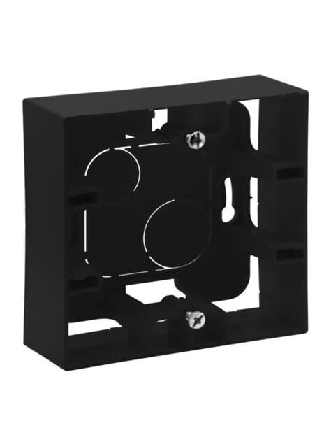 Virštinkinė dėžutė Niloe Step Legrand 863597 (juoda, 1 mod, 10 vnt.) Virštinkinė dėžutė Niloe Step Legrand 863597 (juoda, 1 mod, 10 vnt.)