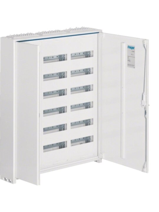 Virštinkinis modulinis skydas Hager FWB63 (216 mod., IP44, metalinis, 950x800x160)