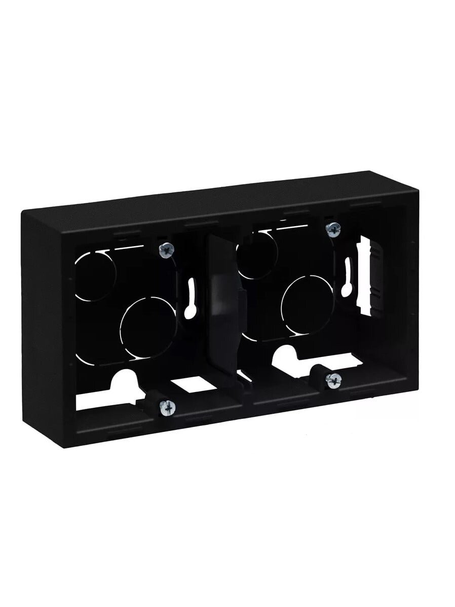 Virštinkinė dėžutė SUNO Legrand 721495 (juoda, 2 mod.)