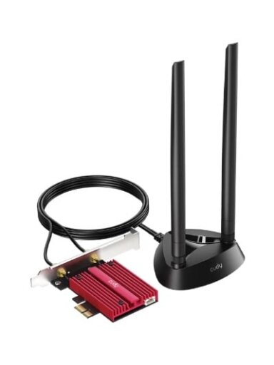 WiFi ir bluetooth PCI-E plokštė CUDY WE4000