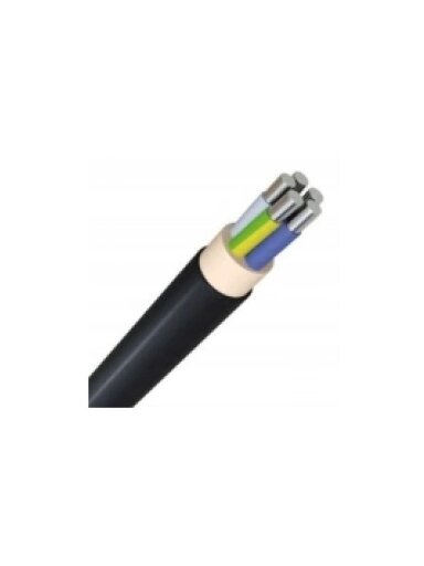 YAKXS 5x10 kabelis (aliuminis, XLPE, 1m., 0.6/1kV)